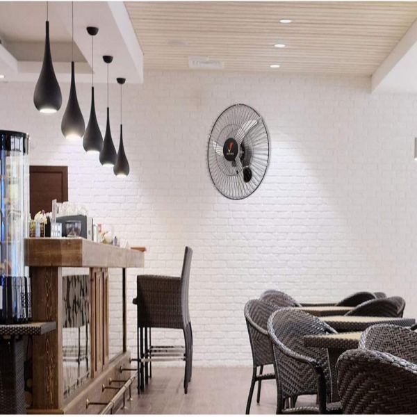 Ventilador de Parede Ventura Preto 60 cm Venti-Delta