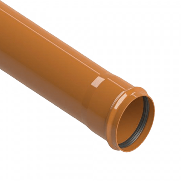 6 Metros de Tubo Coletor Ocre Esgoto JEI DN350 Tigre