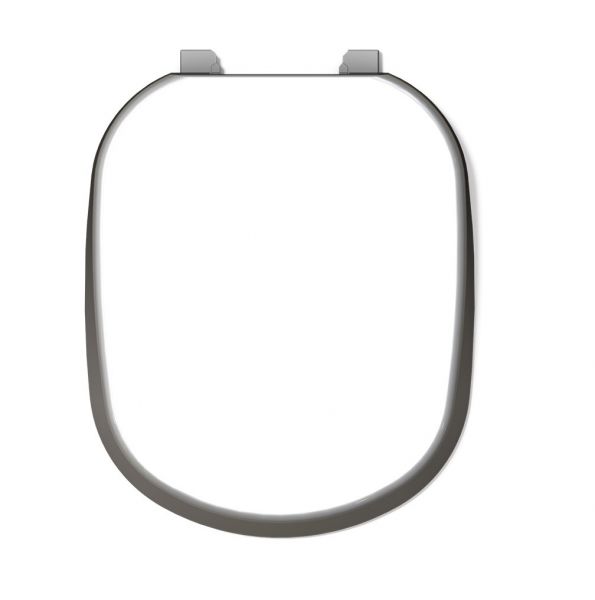 Assento Sanitário Almofadado de Luxo Sabatini Branco Durin