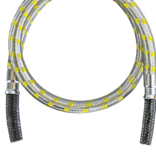 80cm de Mangueira Flexível Ponta a Ponta 5/8 Pol x 3/8 Pol. Maqenge