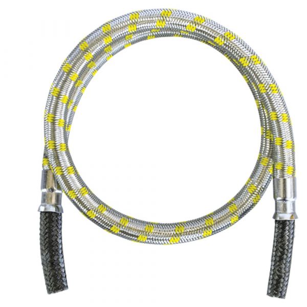 80cm de Mangueira Flexível Ponta a Ponta 5/8 Pol x 3/8 Pol. Maqenge