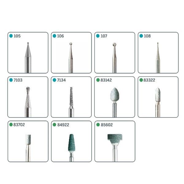 Kit pra Esculpir e Gravar 729 11 Peças Dremel 26150729AB