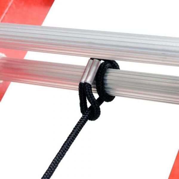 Escada Extensível Fibra de Vidro 15 Degraus FE815 Alulev