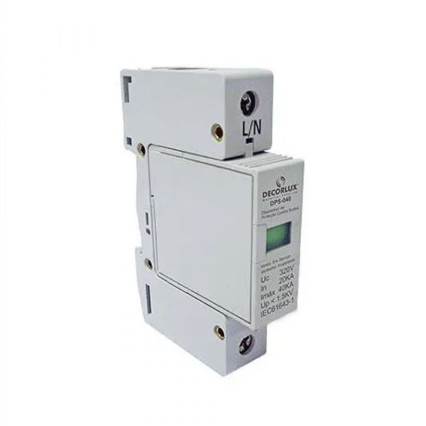 Protetor De Surto 40ka 275V 1 Polo Decorlux