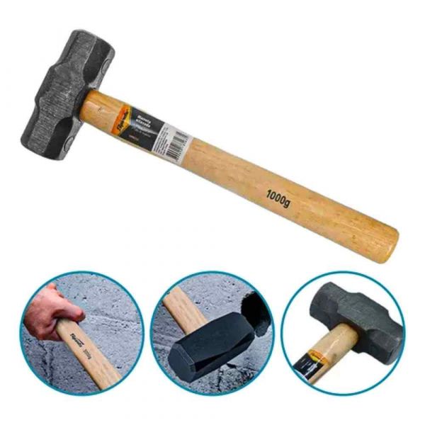 Marreta com Cabo Madeira 1Kg Sparta