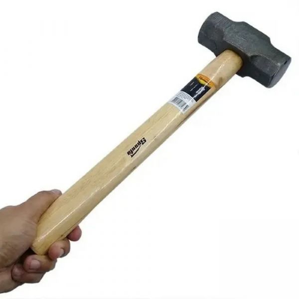 Marreta Oitavada com Cabo de Madeira 5Kg Sparta