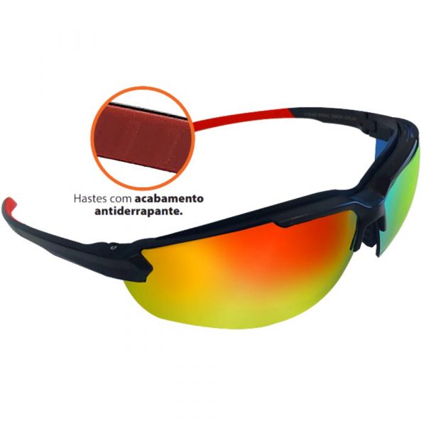 Óculos de Proteção Kronos Vermelho Kalipso