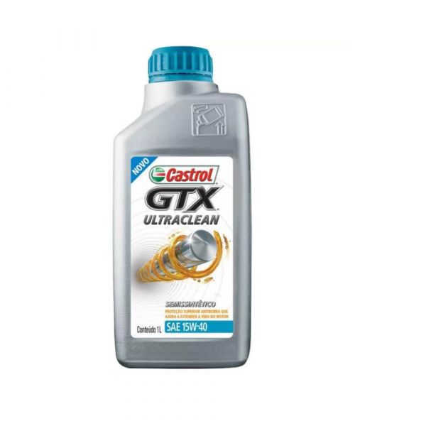 Óleo de Motor GTX UltraClean 15W40 Castrol