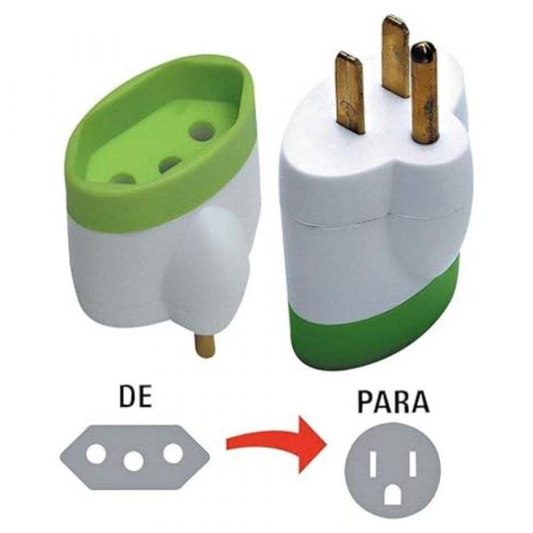 Adaptador Reverso De Tomada 3P 1632 Daneva