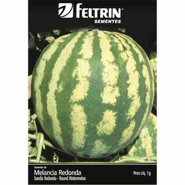 Semente de Hortaliça Melancia Redonda 1G Feltrin