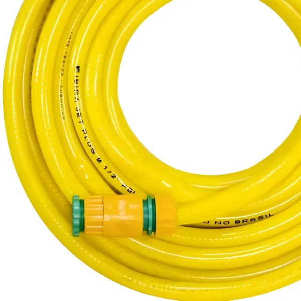 20 Metros Mangueira Jardim Jet Plus Com Esguicho 6 Jatos Ibira