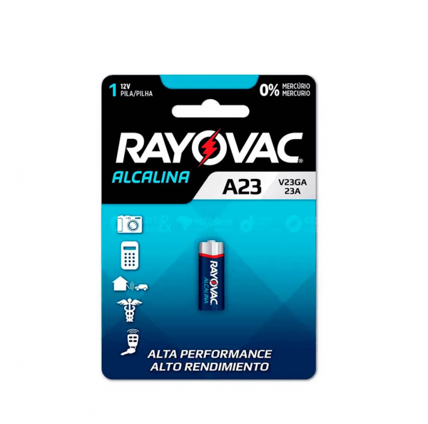 Pilha Alcalina A23 (v23ga) 1und Rayovac