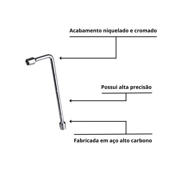 Chave L Biela 14mm Mayle