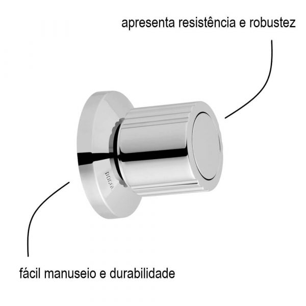 Acabamento Para Registro 1/2” a 1” Docol