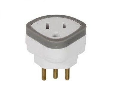 Adaptador de Tomadas 2P+T 10A/250V 1629 Daneva