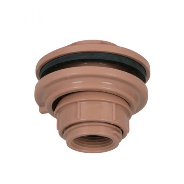 Adaptador com Flange para Caixa 75mm x 2.1/2 Pol. Amanco