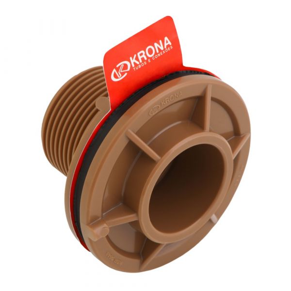 Adaptador com Flange Soldável para Caixa d’Água 25 X 3/4 Pol. Krona