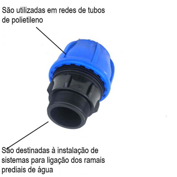 Adaptador Compressão 20X1/2” Pabovi
