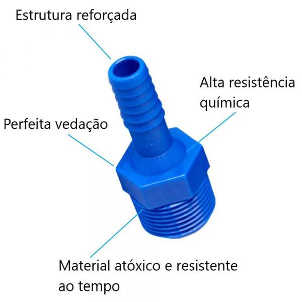 Adaptador De Redução Com Rosca Externa 1