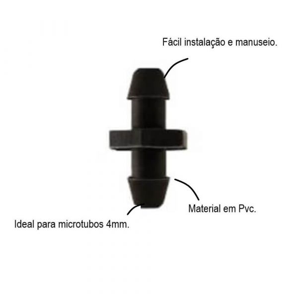 Adaptador Dentado Para Microcubo 4x7mm 