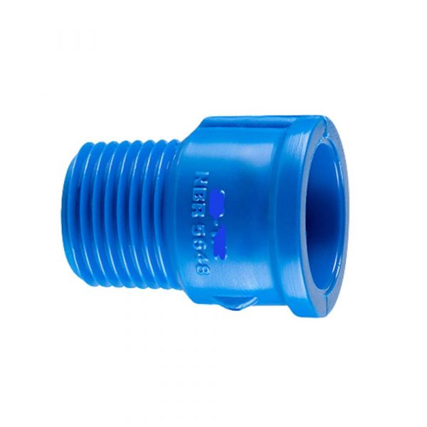 Adaptador Luva Soldável Curto com Rosca Externa 32 x 1 Pol. Viqua