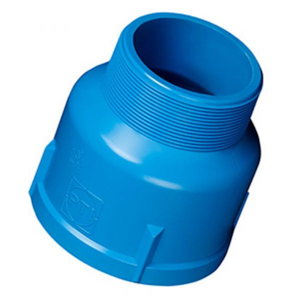 Adaptador Redução Soldável Irriga x Rosca Externa DN75 x 2 Pol. PN125 PTI Conexões