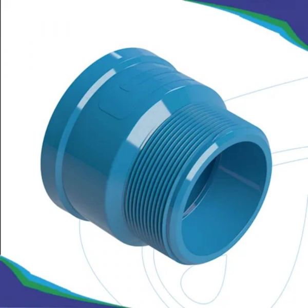Adaptador Soldável x Rosca Macho Irrigação DN50X2 Asperbras