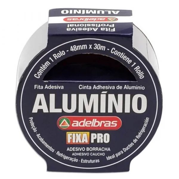 Fita de Alumínio Sem Liner 48X30mm Adelbras