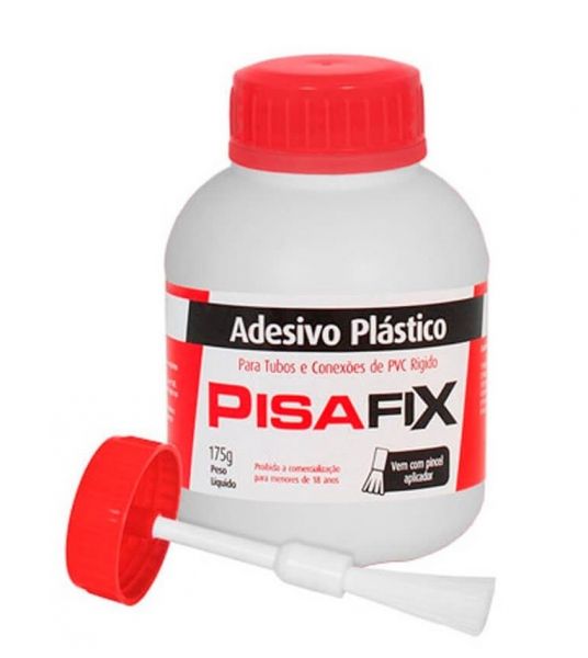 Adesivo PVC 175gr com Pincel Pisafix