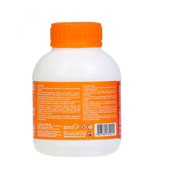 Adesivo Plástico com Pincel Aplicador CPVC Ultraterm 175g Krona