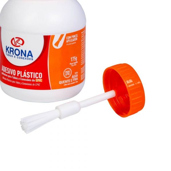 Adesivo Plástico com Pincel Aplicador CPVC Ultraterm 175g Krona