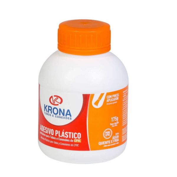 Adesivo Plástico com Pincel Aplicador CPVC Ultraterm 175g Krona