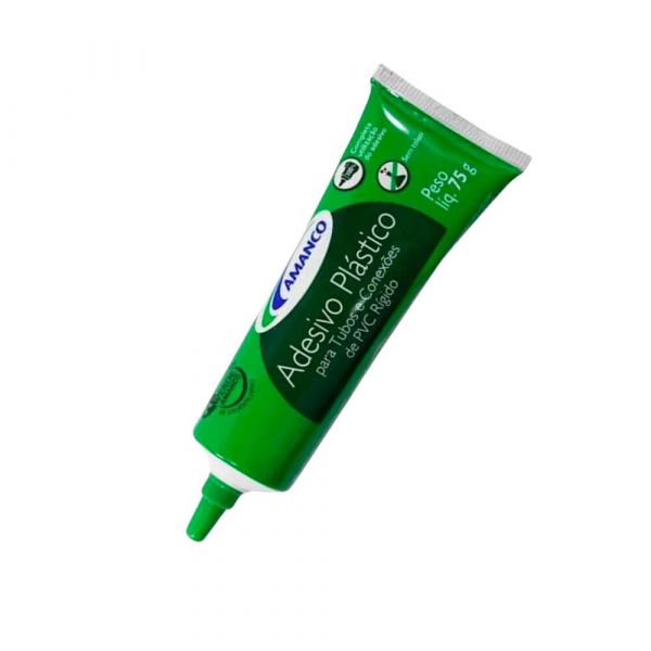 Adesivo Plástico para Tubos PVC 75g Amanco 