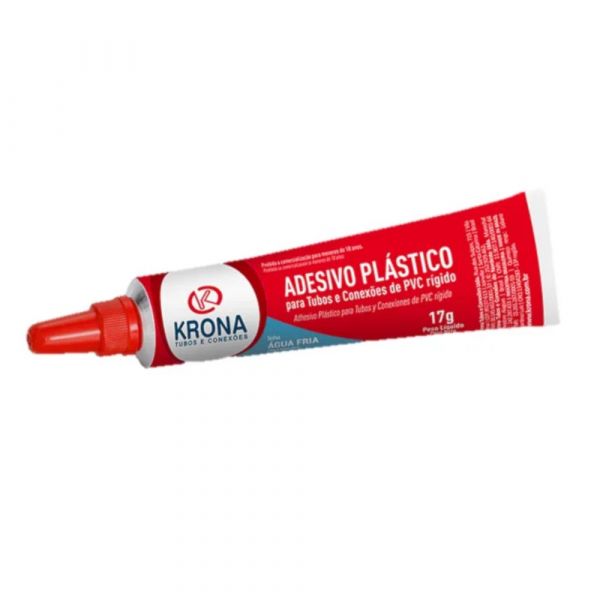Adesivo Plástico PVC Rígido 17g Krona