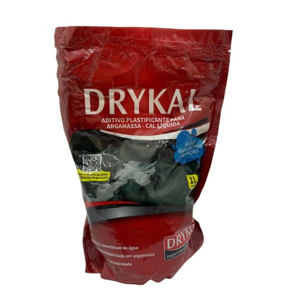 Aditivo Plastificante para Argamassa Drykal 1L Dryko