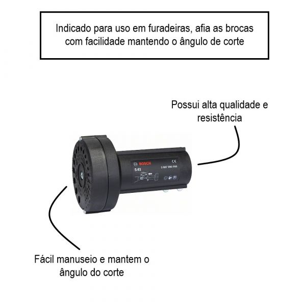 Afiador de Brocas S41 2607990050