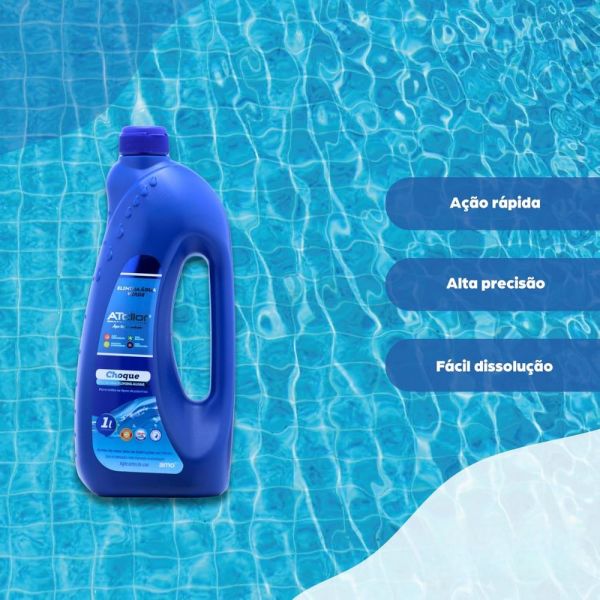 Algicida Choque 1 Litro Atcllor