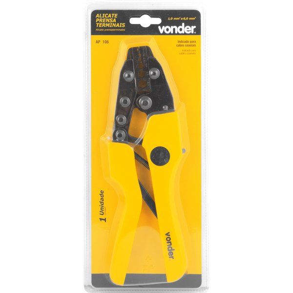 Alicate Prensa Terminais- Vonder Ap106