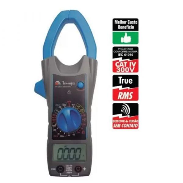 Alicate Amperímetro Digital ET-320IA Minipa