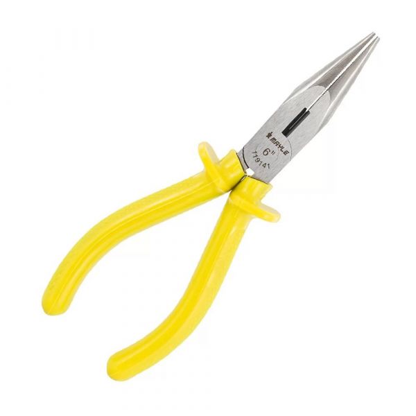 Alicate Meia-Cana Curto Isolado Cabo PVC 6