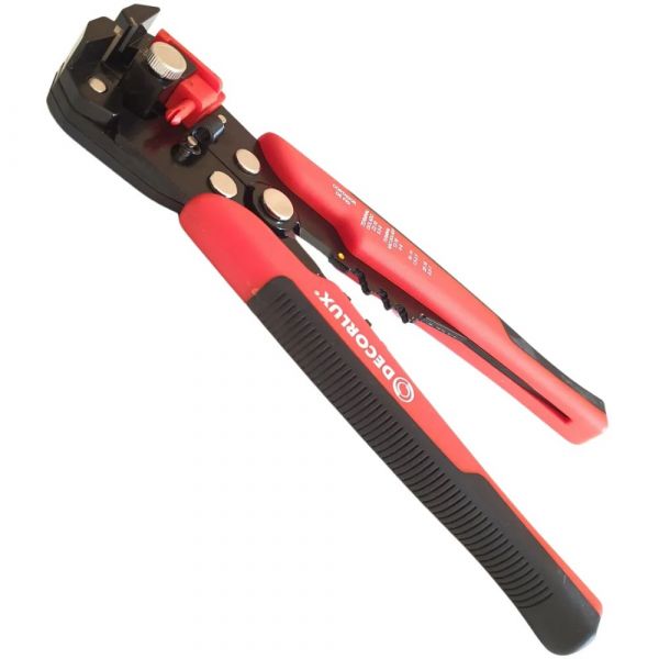 Alicate Desencapador e Crimpador de Fio 8 Pol. Decorlux