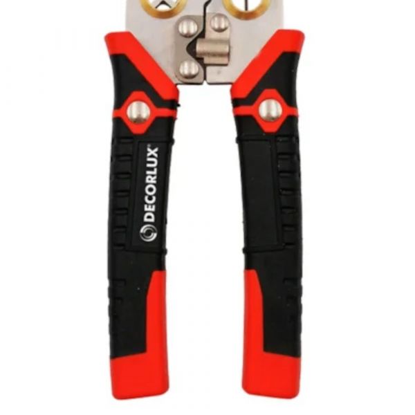 Alicate Multifunção 3 em 1 Vermelho 8 Pol. Decorlux