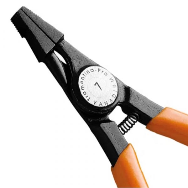 Alicate Para Anéis Ponta Chata 7” Tramontina