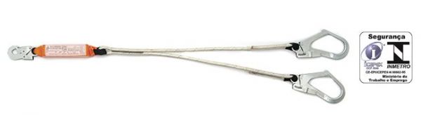 Talabarte Y Corda Alma de Aço com Absorvedor- 1892B