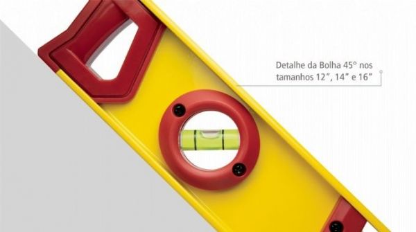 Nível de Alumínio 14- Starrett Klis-14S