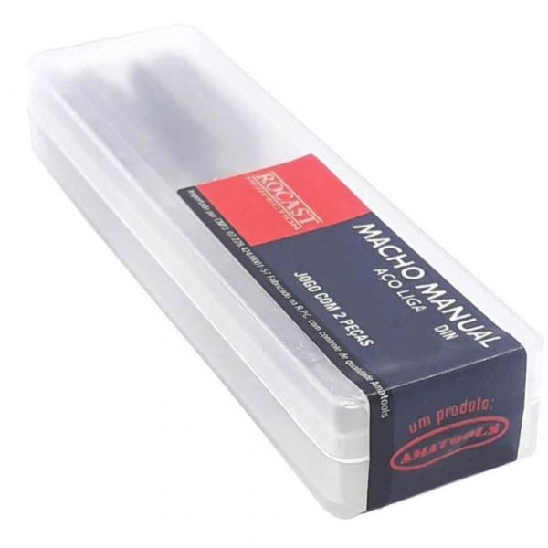 Macho Manual Aço Liga Jogo com 2 Peças WS-MF 12x1,5 Rocast