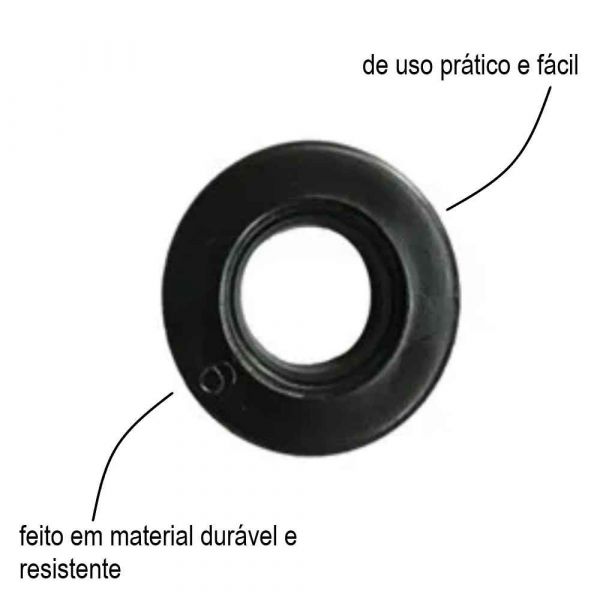 Anel de Vedação Chula Bilabial Ranhurada 16mm Mod. 204 Implebras 
