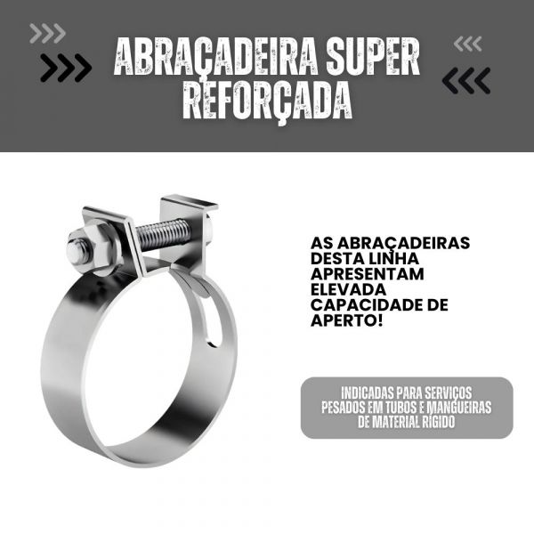 Abraçadeira Super Reforçada 1.1/2