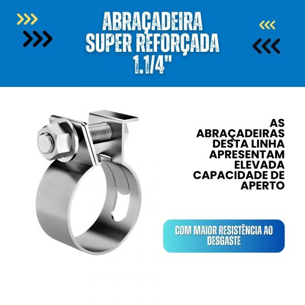 Abraçadeira Super Reforçada 1.1/4