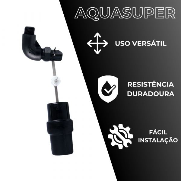 Boia Poliet Com Ajuste Vazão Total 1” AquaSuper